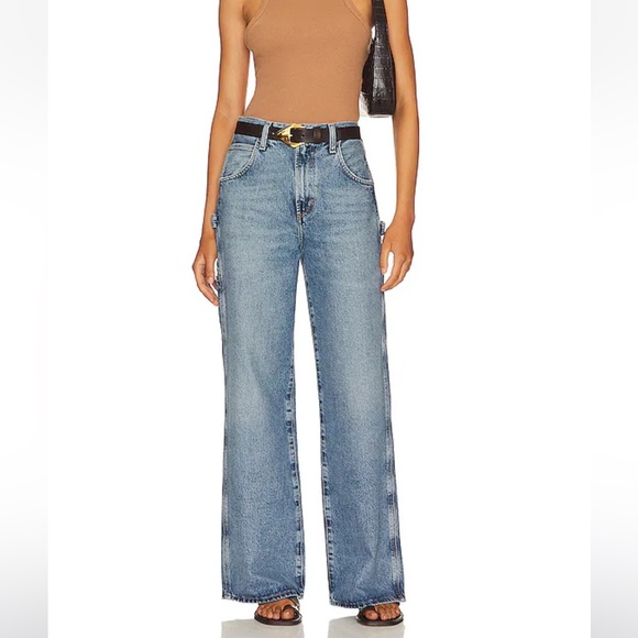 NWT Agolde Magda Carpenter Jeans - Picture 2 of 7